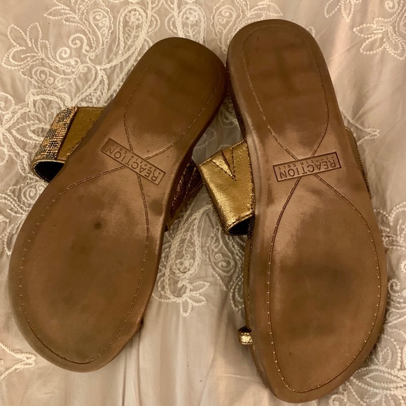 Kenneth Cole ~ Rhinestone Leopard 🐆 Sandals 👡 💎 - Picture 3 of 3